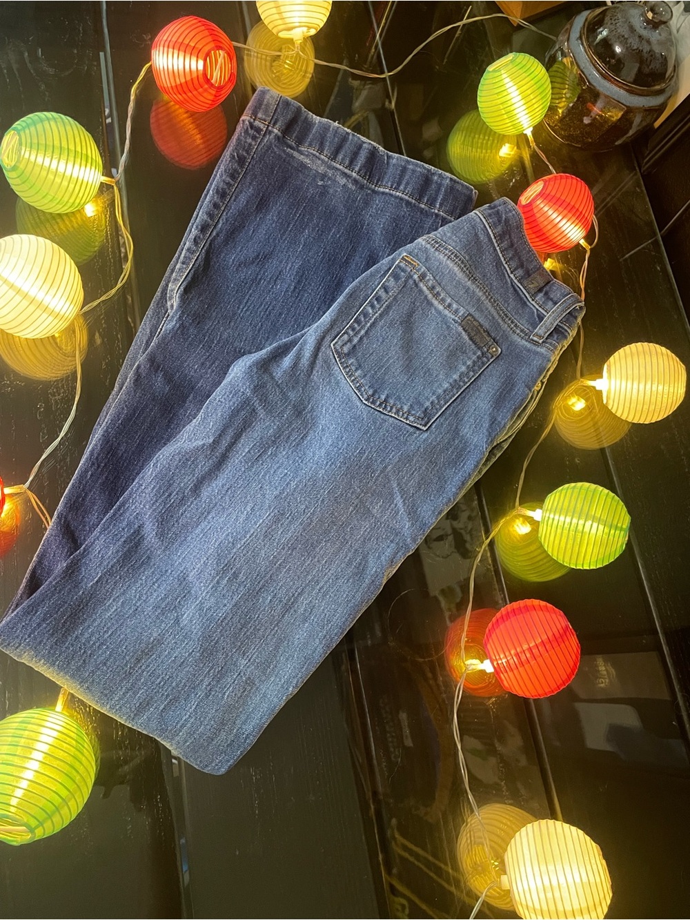 7 For All Mankind High-Rise Jeans in Medium Blue Wash